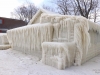 Une maison prise par la glace  - Sanmac